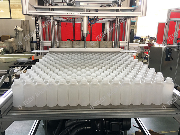 Manual Plastic Bottle Packing Machine PLC Controlled 10 Kw High Power