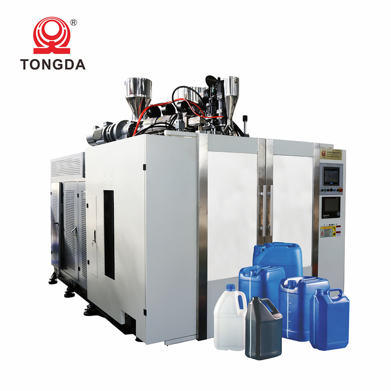 2L HDPE Extrusion Hollow Blow Molding Machine Fully Automatic For Plastic Bottle