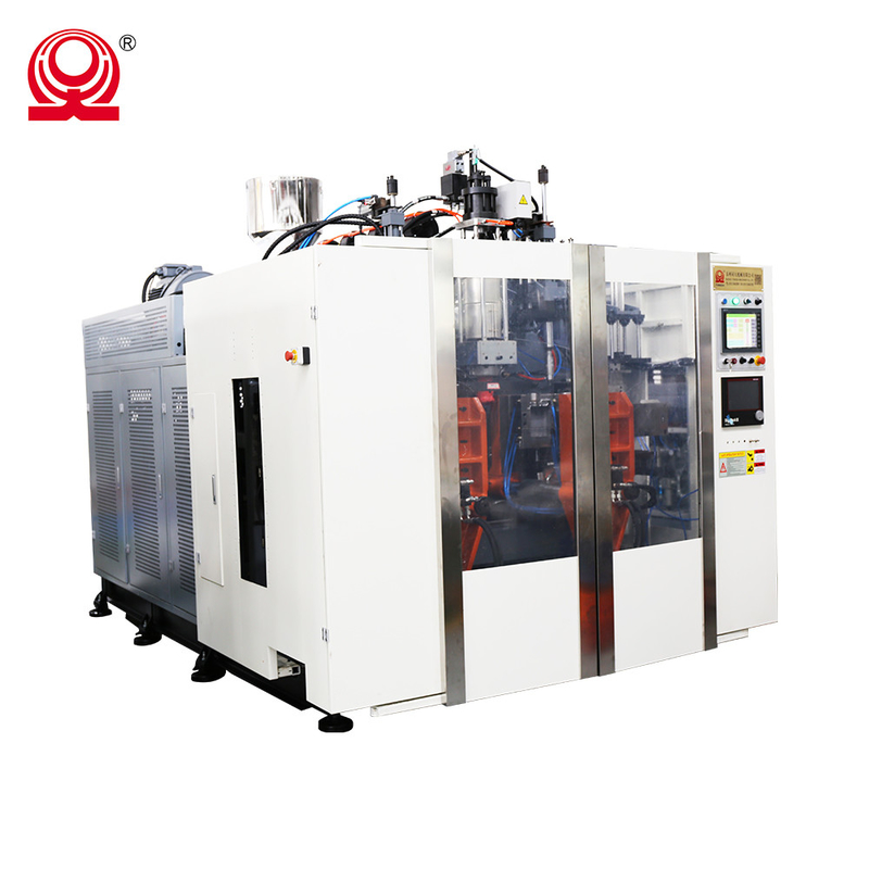 Two Station Plastic Hollow Blow Molding Machine Automatic For 1L - 5L