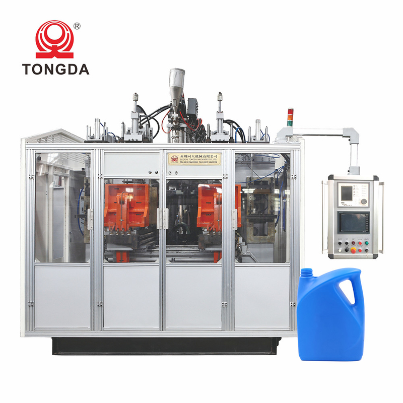 Plastic HDPE Bottle Blow Moulding Machine Automatic High Speed