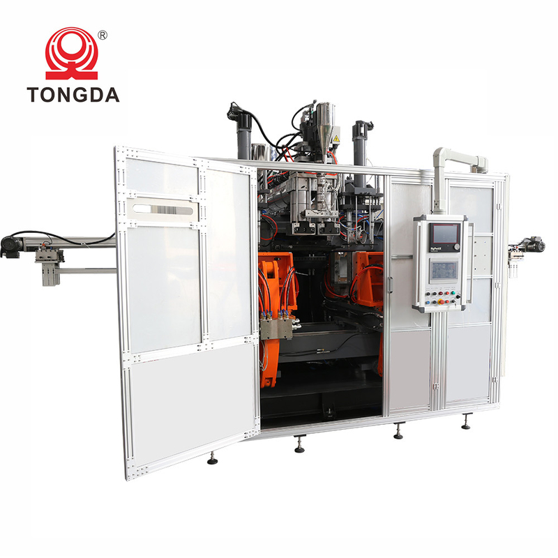 High Speed Plastic Hollow Blow Molding Machine Automatic Double Station